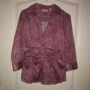 ‼️⚠️ FINAL SALE⚠️‼️NY&CO Shirt